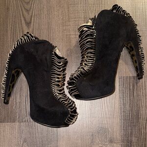 Elegant Black Women's Heels